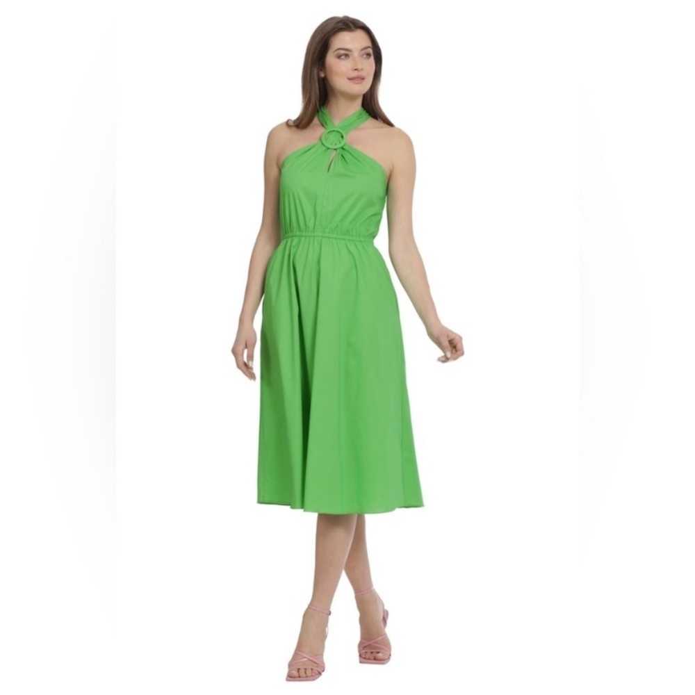 Maggy London Halter Midi Dress